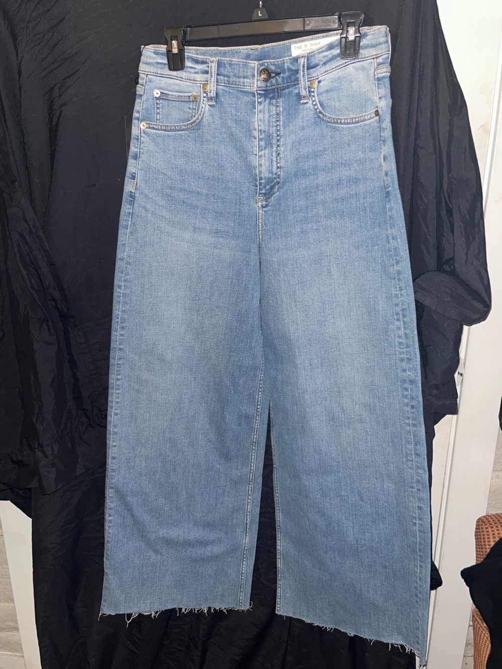 Rag & bone the sofie High rise ultra wide ankle size 29
